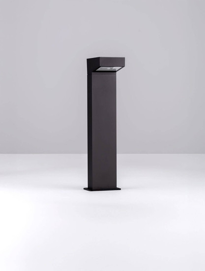 Nova Luce LED Wegeleuchte Rob 11W warmweiss 3000K IP65 salzwasserfest Schwarz Aluminium 50cm 9136429