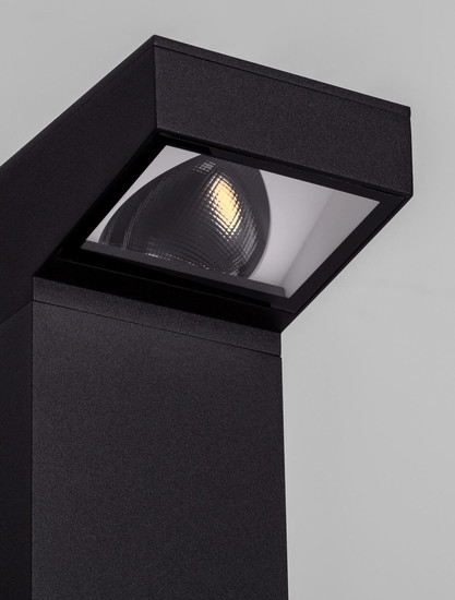 Nova Luce LED Wegeleuchte Rob 13W warmweiss 3000K IP65 salzwasserfest Schwarz Aluminium 90cm 9136430