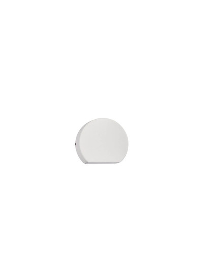 Nova Luce LED Außen-Wandleuchte Sango 4W warmweiss 3000K IP54 salzwasserfest Weiß Aluminium 10x8,5cm 9136434