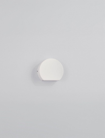 Nova Luce LED Außen-Wandleuchte Sango 4W warmweiss 3000K IP54 salzwasserfest Weiß Aluminium 10x8,5cm 9136434