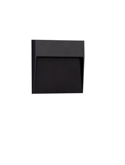 Nova Luce LED Außen-Wandleuchte Fem 5W warmweiss 3000K IP54 salzwasserfest Schwarz Aluminium 16x16cm 9136440