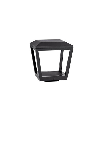 Nova Luce LED Sockelleuchte Opu 24W warmweiss 3000K IP65 salzwasserfest Anthrazit Aluminium 26cm 9136448