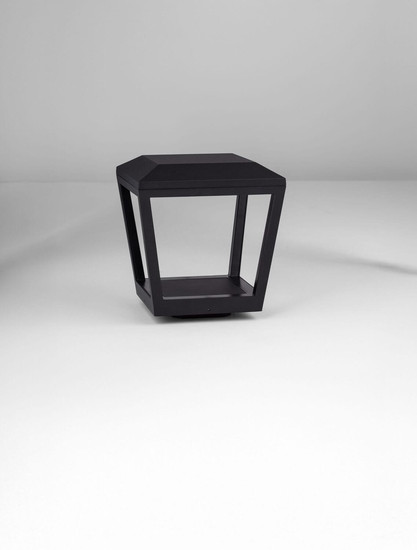 Nova Luce LED Sockelleuchte Opu 24W warmweiss 3000K IP65 salzwasserfest Anthrazit Aluminium 26cm 9136448