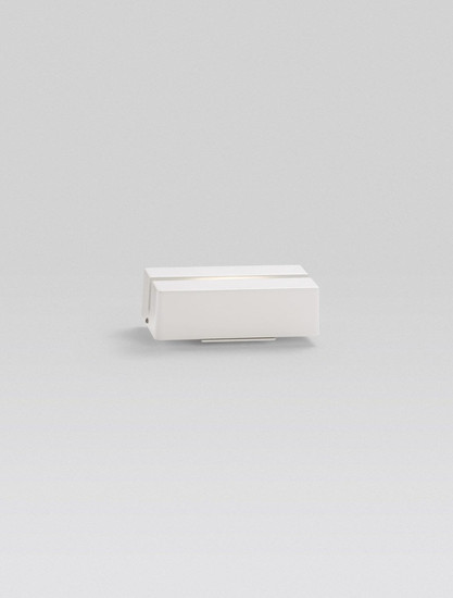 Nova Luce LED Fassadenleuchte Dio 4W warmweiss 3000K IP65 Weiß Aluminium 15,5x8,5cm 9136451