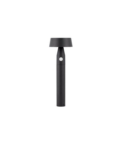 Nova Luce LED Solar-Wegeleuchte Chiaro 1W warmweiss 3000K Bewegungsmelder IP54 Schwarz Aluminium 50cm 9136462