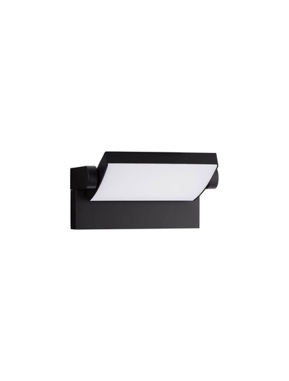 Nova Luce LED Außen-Wandleuchte Sally schwenkbar 20W warmweiss 3000K IP54 salzwasserfest Schwarz Aluminium 21x16,5cm 9176105