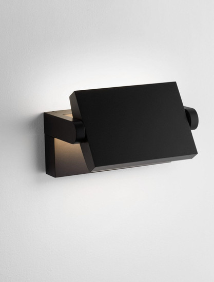 Nova Luce LED Außen-Wandleuchte Sally schwenkbar 20W warmweiss 3000K IP54 salzwasserfest Schwarz Aluminium 21x16,5cm 9176105