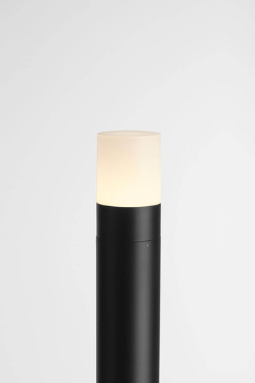 Nova Luce LED Wegeleuchte Paul 10W warmweiss 3000K IP65 salzwasserfest Schwarz Aluminium 60cm 9176109