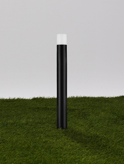 Nova Luce LED Wegeleuchte Paul 10W warmweiss 3000K IP65 salzwasserfest Schwarz Aluminium 80cm 9176110