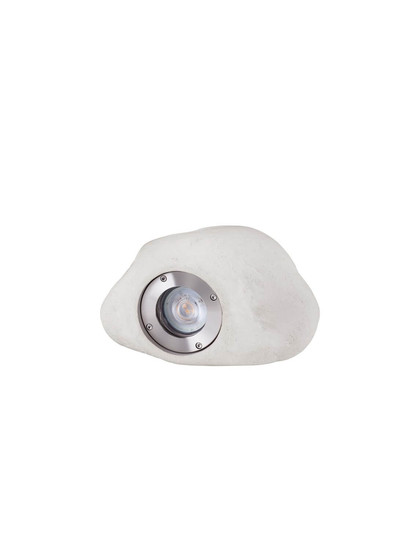 Nova Luce LED Akzentleuchte Petra 3W warmweiss 3000K IP65 salzwasserfest Weiß Beton 20x14cm 9186182