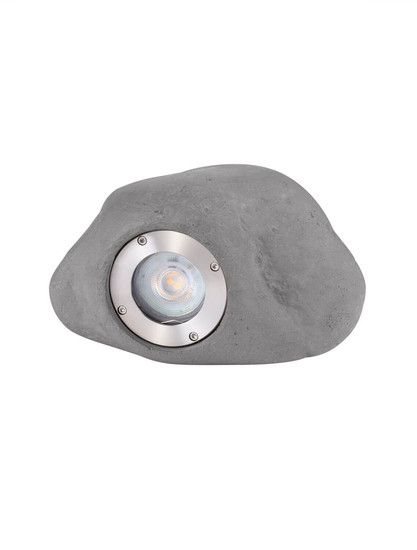 Nova Luce LED Akzentleuchte Petra 3W warmweiss 3000K IP65 salzwasserfest Grau Beton 20x14cm 9186183