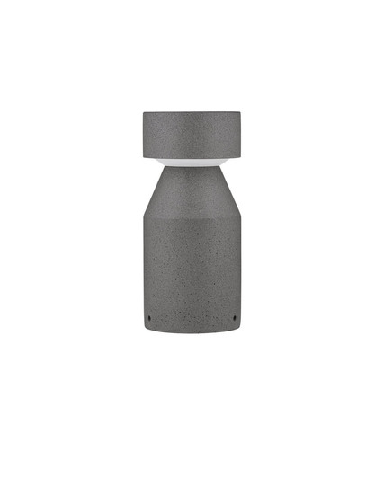 Nova Luce LED Sockelleuchte Lua 12W warmweiss 3000K IP65 salzwasserfest Schwarz Beton 35,5cm 9186185