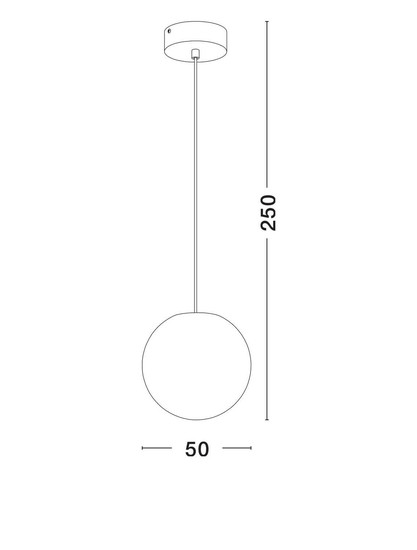 Nova Luce Außen-Pendelleuchte Moon E27 IP65 salzwasserfest Weiß Ø50cm 9186712