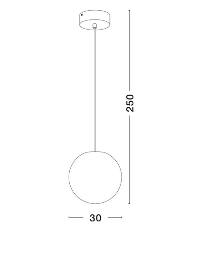 Nova Luce Außen-Pendelleuchte Moon E14 IP65 salzwasserfest Weiß Ø30cm 9186714