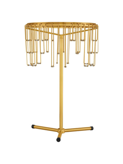 Nova Luce LED Tischleuchte Stellar dimmbar 16W warmweiss 3000K Gold Aluminium Kupfer Ø30cm 9186980
