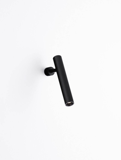 Nova Luce LED Wandleuchte Arlo schwenkbar 6W warmweiss 3000K Schwarz Aluminium Ø3cm 9232132