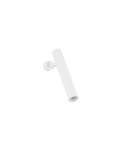 Nova Luce LED Wandleuchte Arlo schwenkbar 6W warmweiss 3000K Weiß Aluminium Ø3cm 9232133