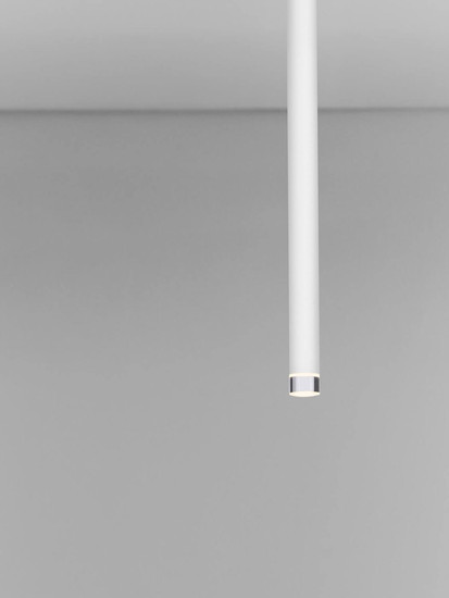 Nova Luce LED Deckenleuchte Stilvi schwenkbar 4W warmweiss 3000K Weiß Aluminium Ø5x50cm 9232140