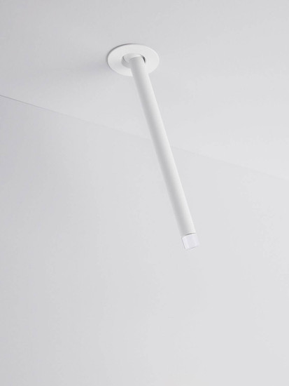 Nova Luce LED Deckenleuchte Stilvi schwenkbar 4W warmweiss 3000K Weiß Aluminium Ø5x24cm 9232144