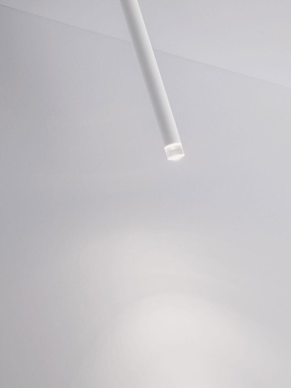 Nova Luce LED Deckenleuchte Stilvi schwenkbar 4W warmweiss 3000K Weiß Aluminium Ø5x64cm 9232148