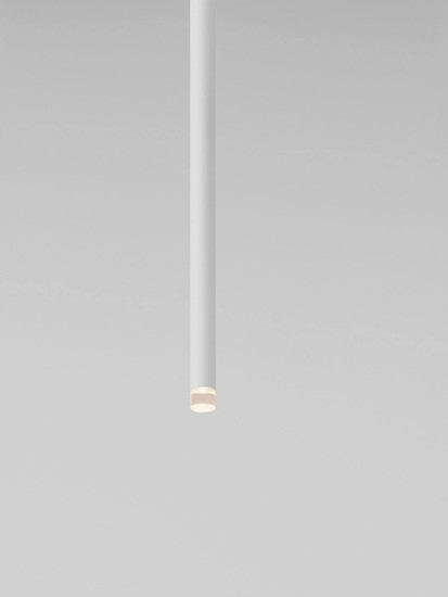 Nova Luce LED Pendelleuchte Stilvi 4W warmweiss 3000K Weiß Aluminium Ø8cm 9232150