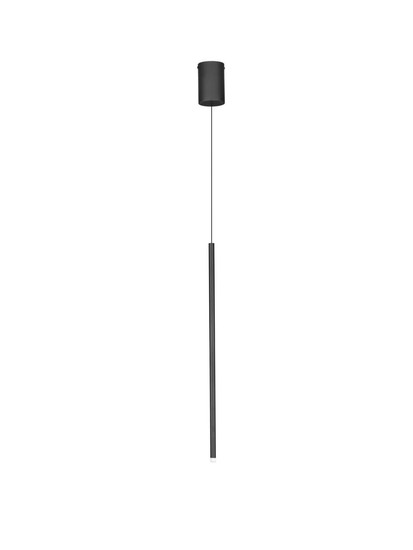 Nova Luce LED Pendelleuchte Stilvi 4W warmweiss 3000K Schwarz Aluminium Ø8cm 9232151