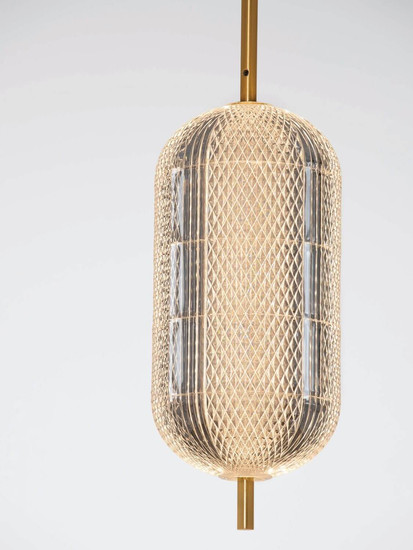 Nova Luce LED Pendelleuchte Klelia dimmbar 17W warmweiss 3000K Messinggold Metall Ø15cm 9236395