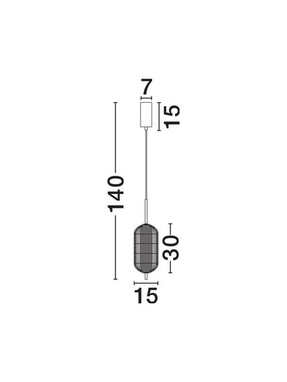 Nova Luce LED Pendelleuchte Klelia dimmbar 17W warmweiss 3000K Messinggold Metall Ø15cm 9236395