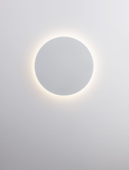 Nova Luce CYRCLE LED Wandleuchte Weiß 22,5W Warmweiss 30x3,2x30cm 9248152