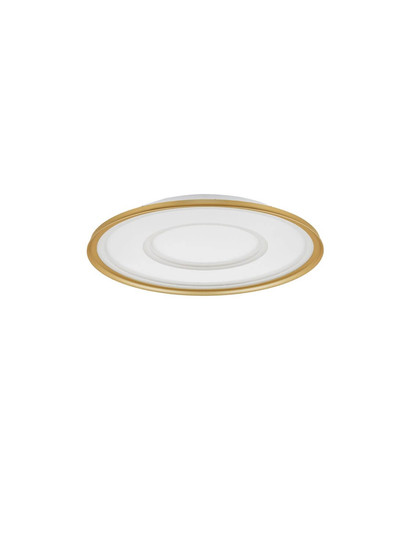 Nova Luce LED Deckenleuchte Figin dimmbar 40W CCT warm-/neutralweiss 2700-5000K Gold Stahl Aluminium Ø50cm 9248179