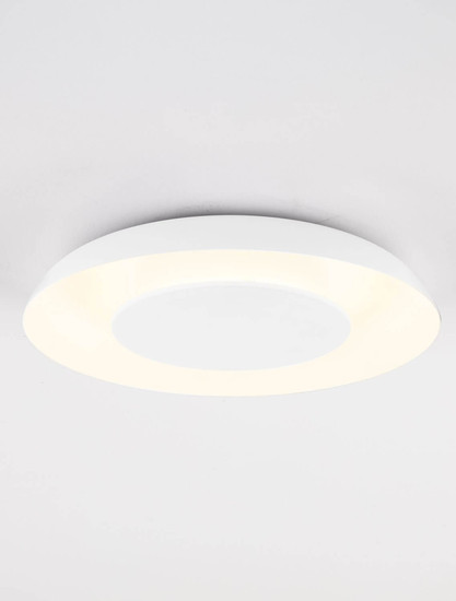 Nova Luce LED Deckenleuchte Epos dimmbar 24W CCT warm-/neutralweiss 2700/3000/4000K Weiß Aluminium Ø40cm 9345702