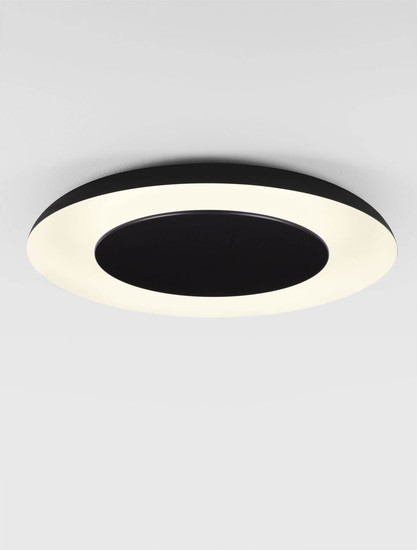 Nova Luce LED Deckenleuchte Epos dimmbar 38W CCT warm-/neutralweiss 2700/3000/4000K Schwarz Weiß Aluminium Ø60cm 9345705