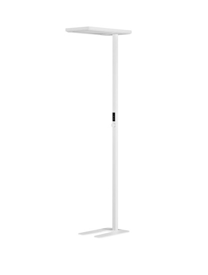 Nova Luce LED Stehleuchte Biolight dimmbar 77W neutralweiss 4000K Bewegungsmelder Weiß Aluminium 198cm 9416978