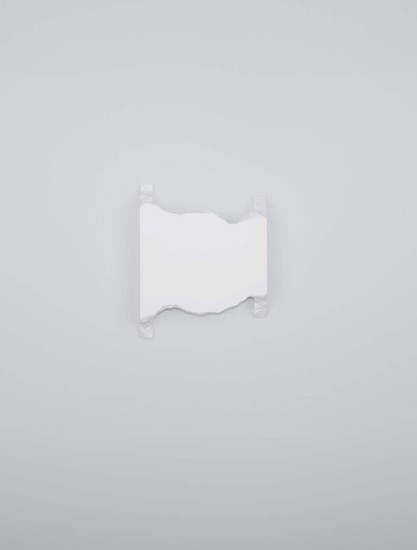 Nova Luce LED Wandleuchte Alas 6W warmweiss 3000K Weiß Gips 18,5x15cm 9540230