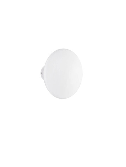 Nova Luce LED Wandleuchte Onut 13W warmweiss 3000K Weiß Gips Ø17cm 9540233