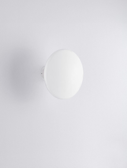 Nova Luce LED Wandleuchte Onut 13W warmweiss 3000K Weiß Gips Ø17cm 9540233
