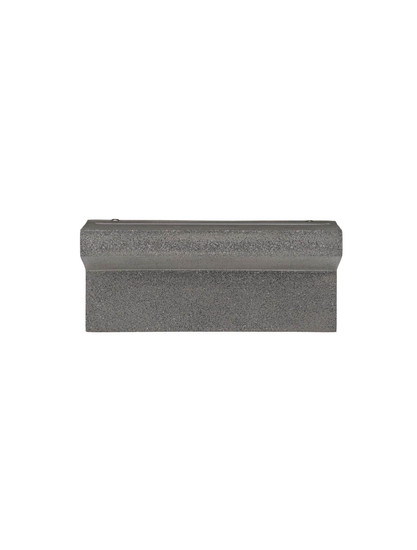Nova Luce LED Außen-Wandleuchte Lita 6W warmweiss 3000K IP65 salzwasserfest Schwarz Beton 20x12cm 9540239