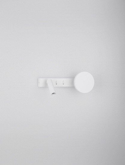 Nova Luce LED Wandleuchte Noima schwenkbar 9W warmweiss 3000K Weiß Stahl Aluminium 28,5x10cm 9540256