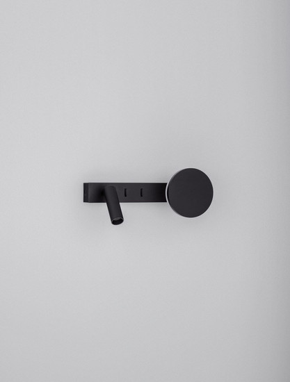 Nova Luce LED Wandleuchte Noima schwenkbar 9W warmweiss 3000K Schwarz Stahl Aluminium 28,5x10cm 9540257