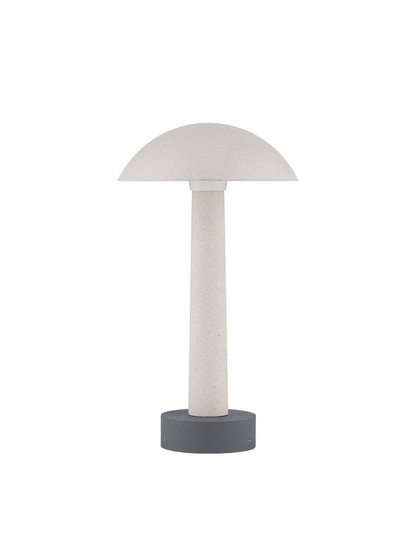 Nova Luce LED Wegeleuchte Tura 7W warmweiss 3000K IP65 salzwasserfest Weiß Beton 35cm 9540268