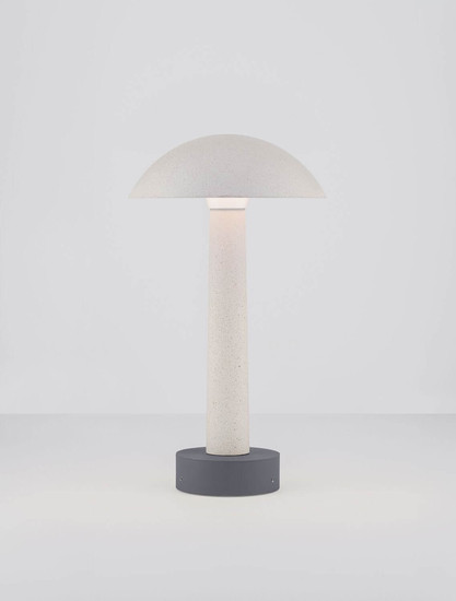 Nova Luce LED Wegeleuchte Tura 7W warmweiss 3000K IP65 salzwasserfest Weiß Beton 35cm 9540268