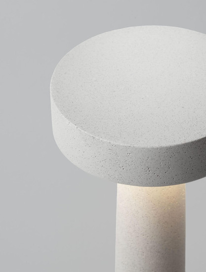 Nova Luce LED Wegeleuchte Cram 5W warmweiss 3000K IP65 salzwasserfest Weiß Beton 50cm 9540272