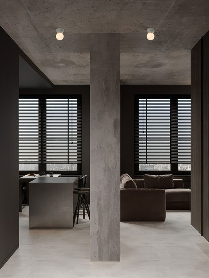 Nova Luce Deckenleuchte Zero G9 Grau Opal Glas Beton Ø8cm 9577015