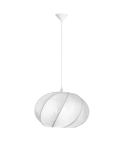 Nova Luce Pendelleuchte Bora E27 Weiß Ø55cm 9586617