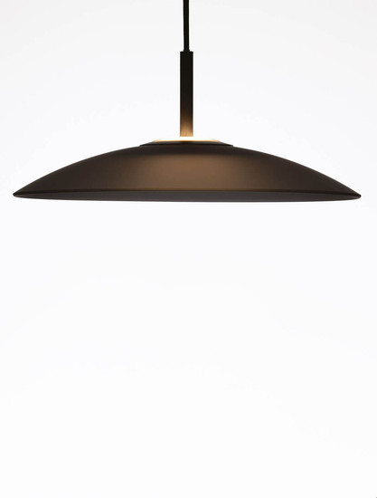 Nova Luce LED Pendelleuchte Polifemo 12W warmweiss 3000K Rauchgrau Schwarz Glas Metall Ø40cm 9620144