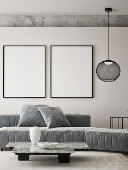 Nova Luce LED Pendelleuchte Kinetic 19W warmweiss 3000K Schwarz Metall Ø40cm 9620152