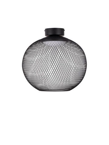 Nova Luce LED Deckenleuchte Kinetic 19W warmweiss 3000K Schwarz Metall Ø40cm 9620155