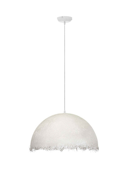 Nova Luce Pendelleuchte Lalu E27 Weiß Ø60cm 9620169