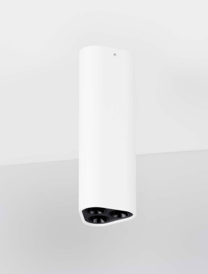 Nova Luce LED Deckenleuchte Etho 6W warmweiss 3000K Weiß Aluminium 15x5cm 9695102