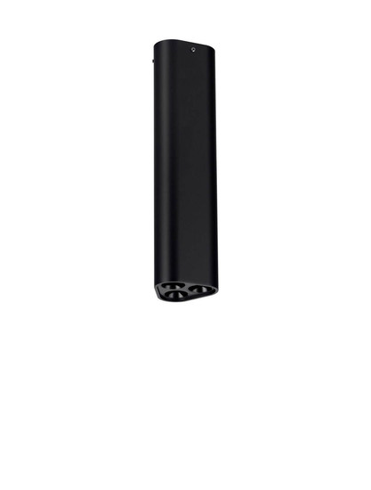 Nova Luce LED Deckenleuchte Etho 6W warmweiss 3000K Schwarz Aluminium 20x5cm 9695103